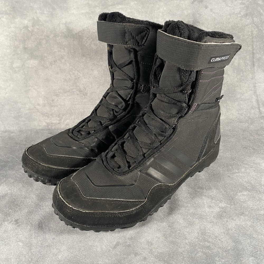 Adidas Libria Climaproof Primalofts Size 7 Black Boots Winter Hiking Outdoor